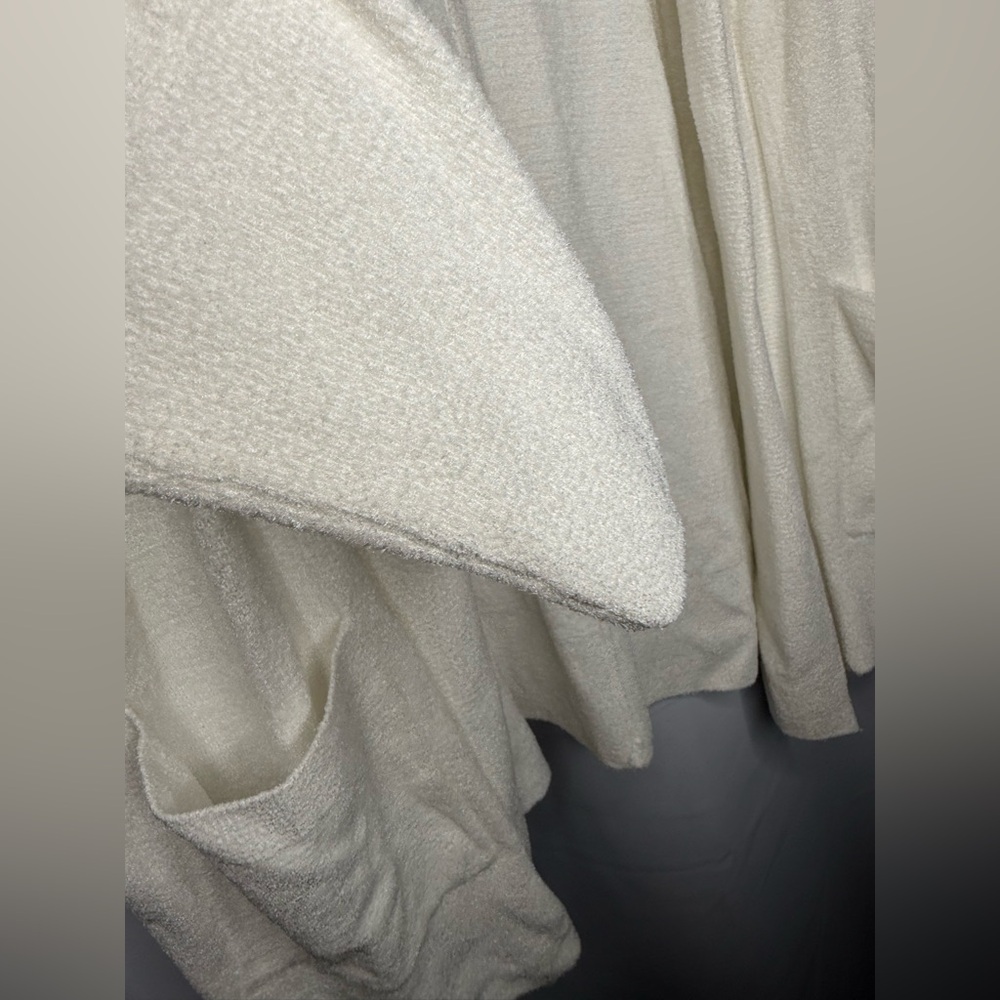 Barefoot Dreams Cozy Chic Ultra Lite Poutelle white cardigan size xl nwot - Picture 4 of 11